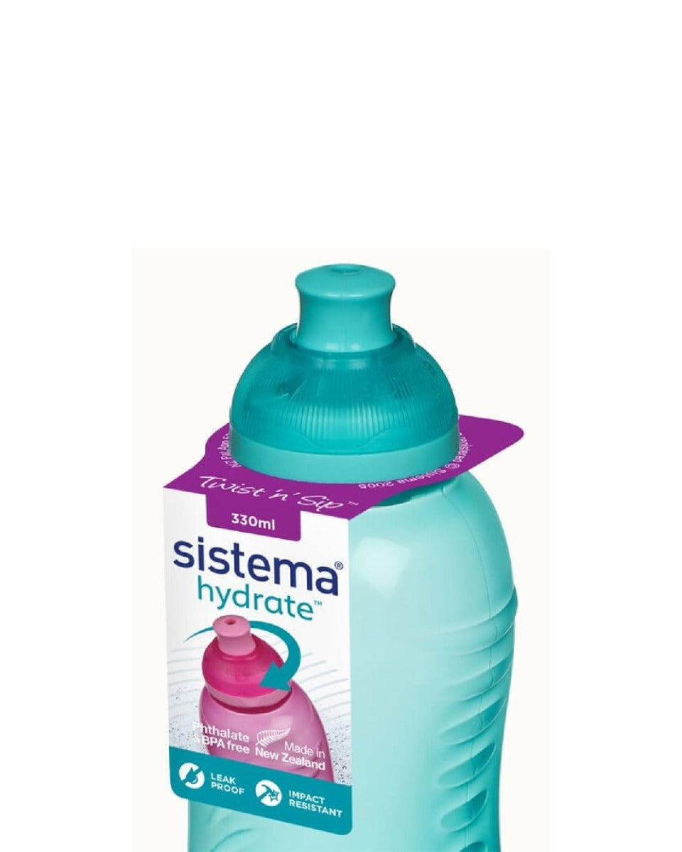 Sistema 330ml Squeeze Bottle Green