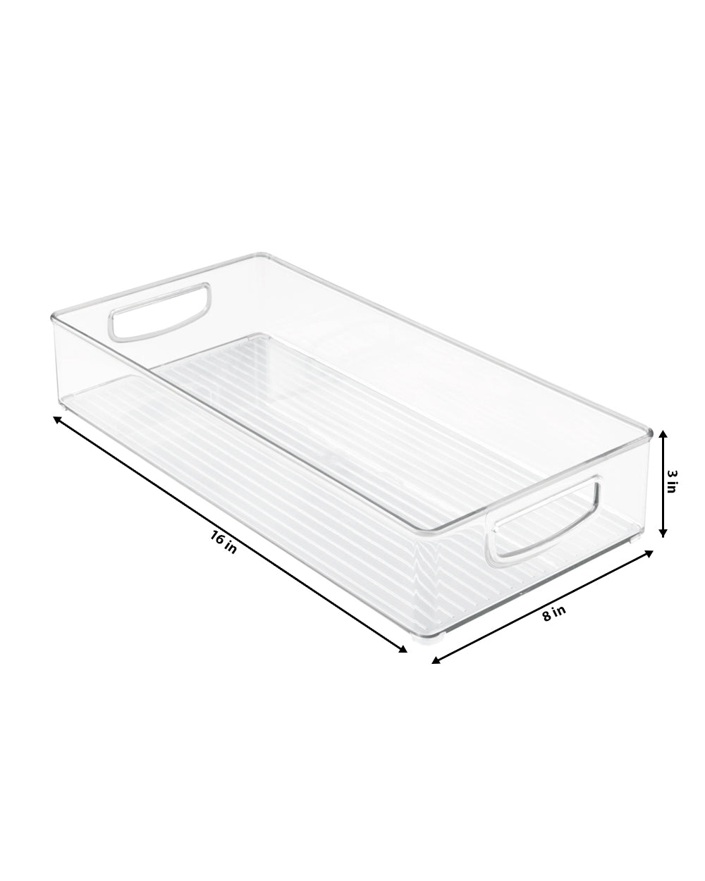 Interdesign Kitchen Binz 10 x 4 x 5 inch Clear