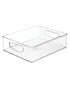 Interdesign Kitchen Binz 10 x 8 x 3 inch Clear