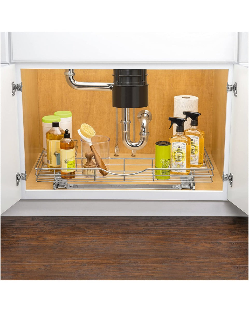 Lynk Pull Out U-Shape Under Sink Drawer - 11.5X18 inch