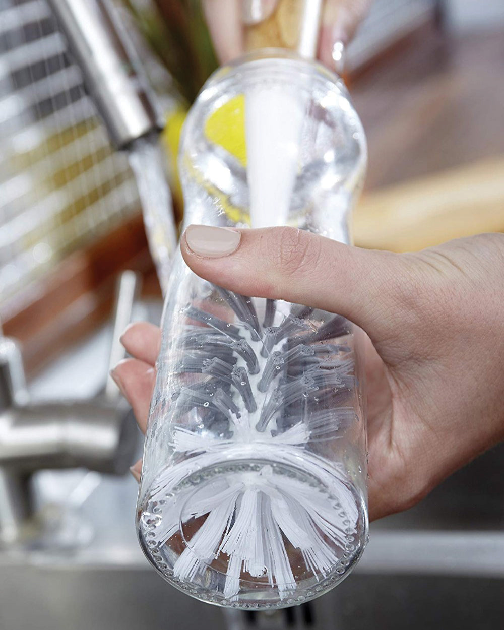 Full Circle Bottle Brush White