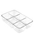 Interdesign Linus Pack Place with Dividers 9.5 x 6.5 x 2.2 inch
