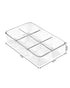 Interdesign Linus Pack Place with Dividers 9.5 x 6.5 x 2.2 inch