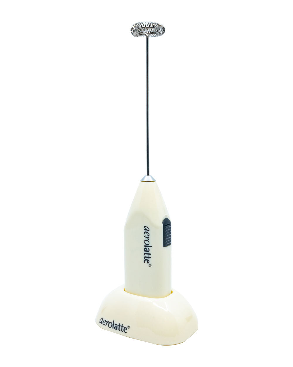 Aerolatte Milk Frother with counter stand Ivory