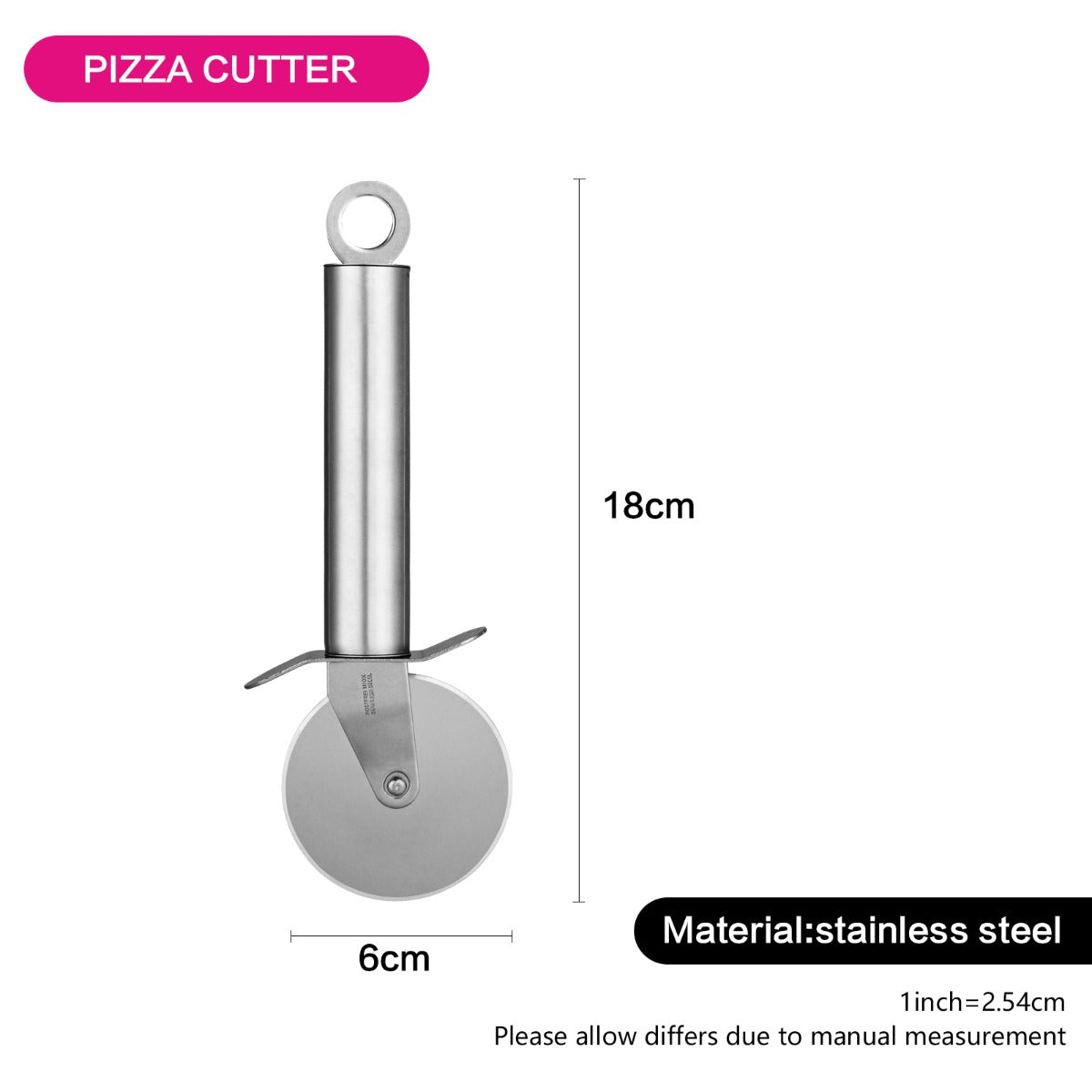 Fissman Pizza Cutter Zonda 18cm
