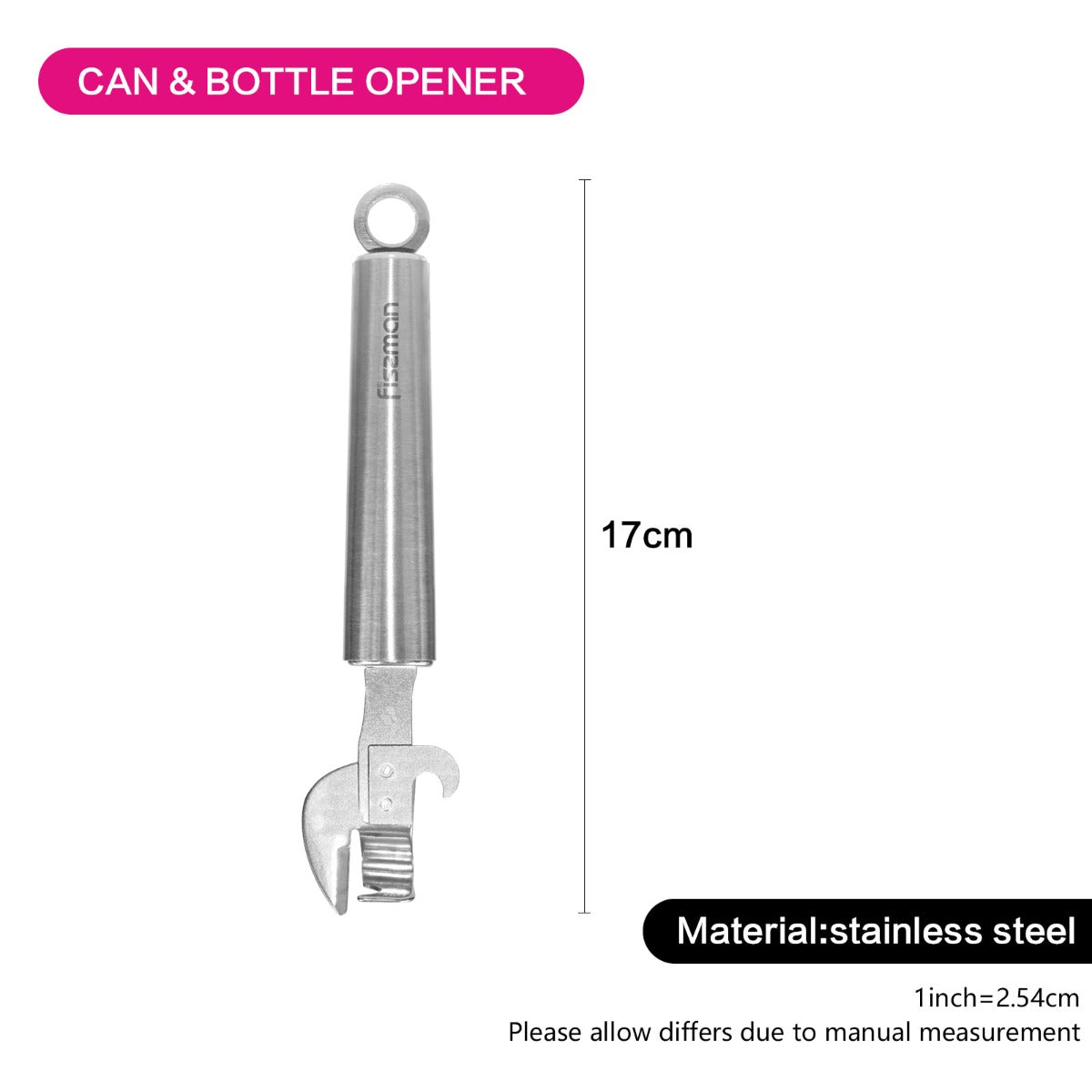 Fissman Bottle Opener Stainless Steel Zonda Series