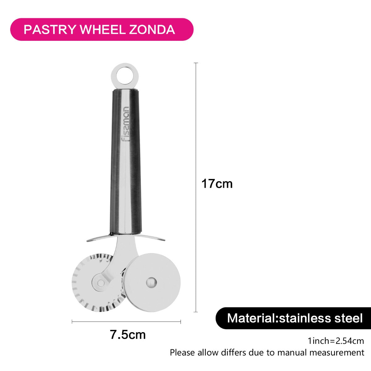 Fissman Pastry Wheel Zonda