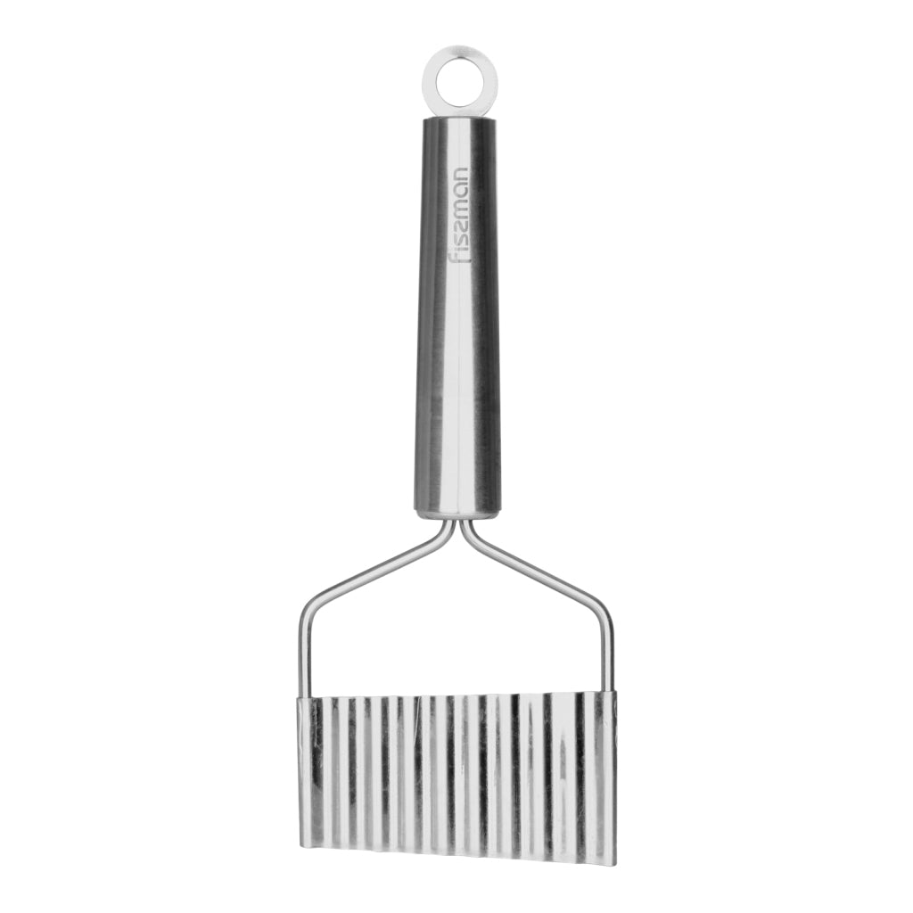 Fissman Crinkle Chip Cutter 20 cm Stainless Steel Zonda Series