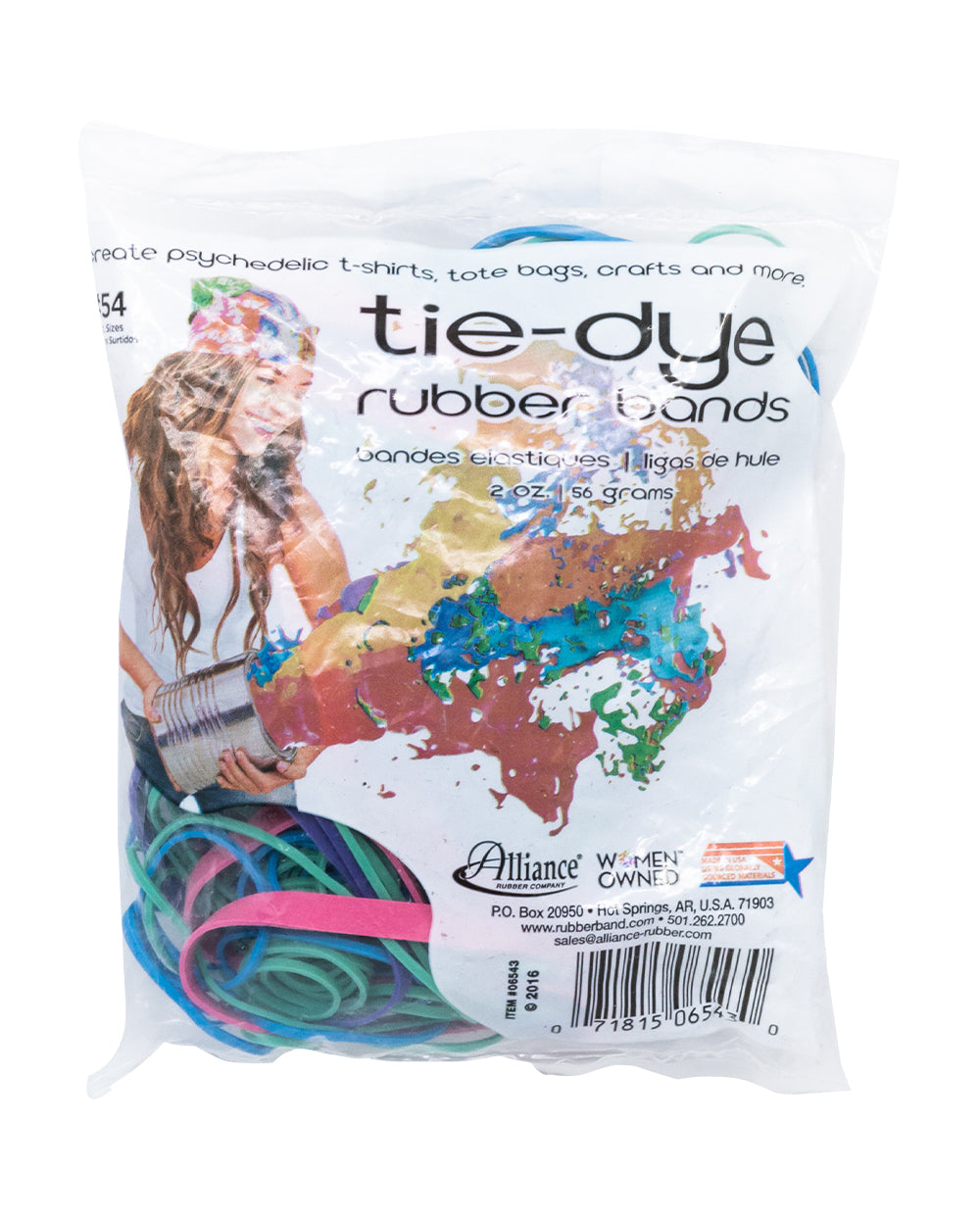 Alliance Tie Dye Bands 2Oz Bag