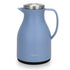 Fissman Vacuum Insulated Flask 1000 ML Blue With Pink Glass Liner