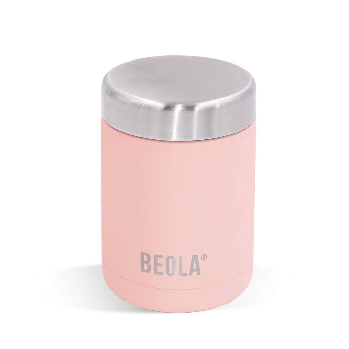 Beola 450Ml Vacuum Insulated Food Jar Blush Pink