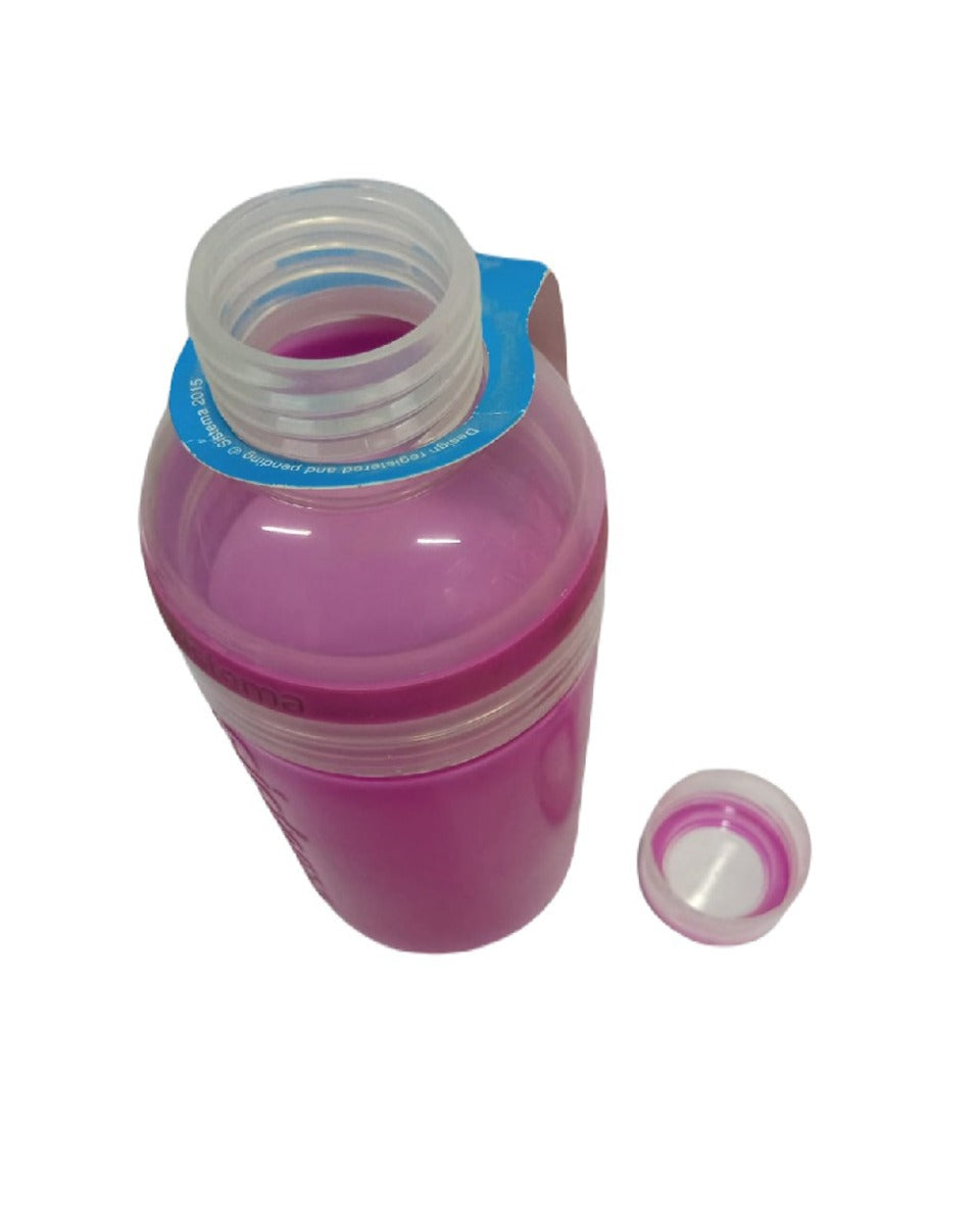 Sistema 580ml Trio Bottle Pink