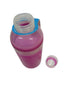 Sistema 580ml Trio Bottle Pink