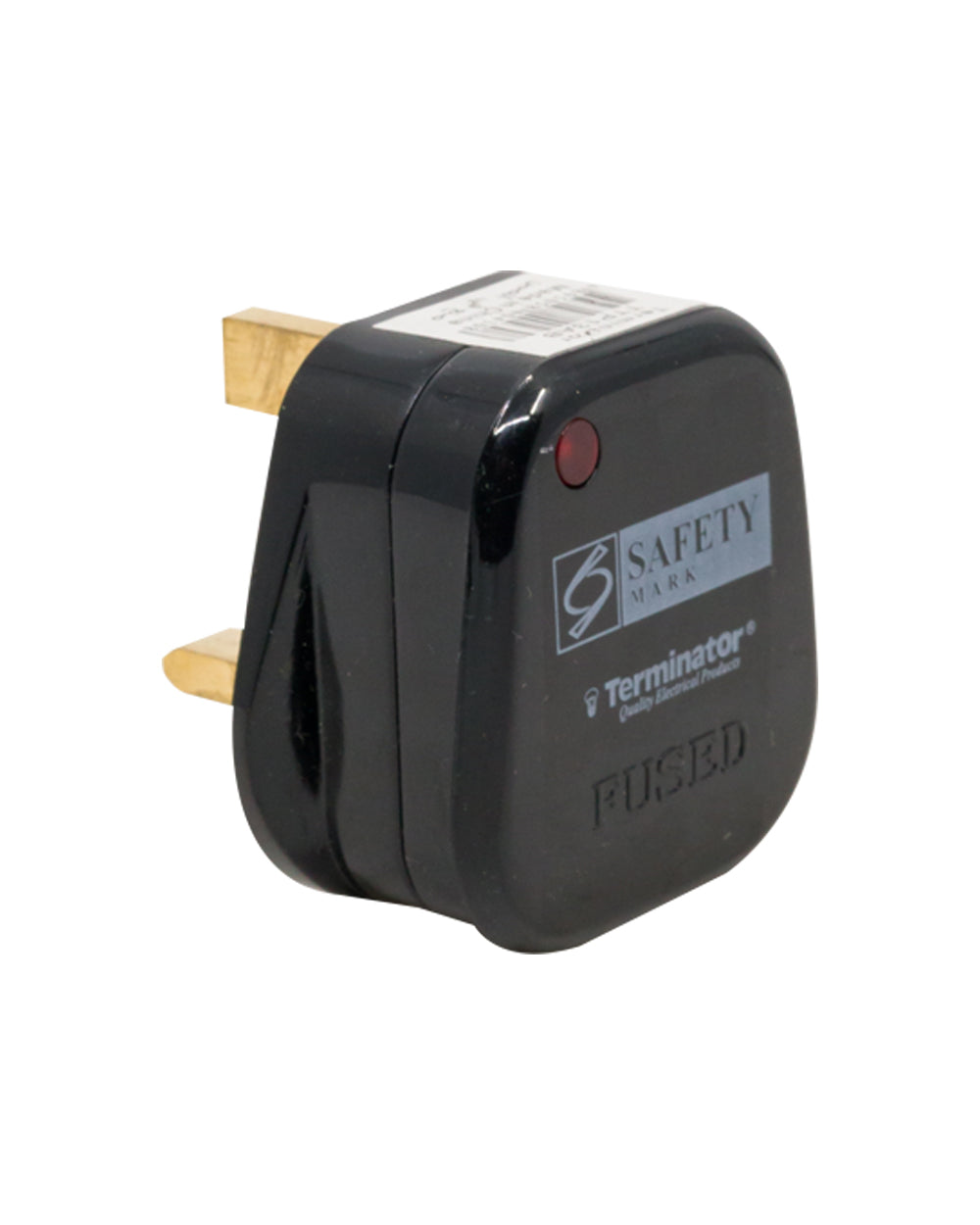 Terminator Top Plug With Indicator 13 Ampere Black Body