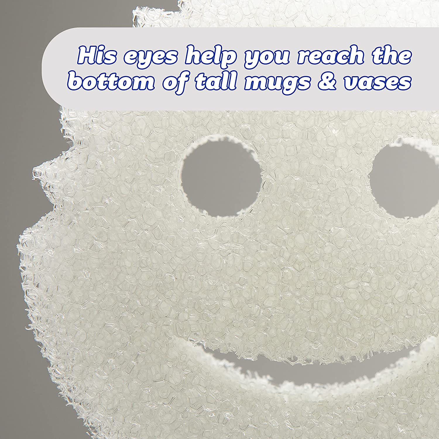 Scrub Daddy Dye/Scratch Free Scrub 1 Count White