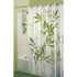 iDesign Leaves Short Curtain Green