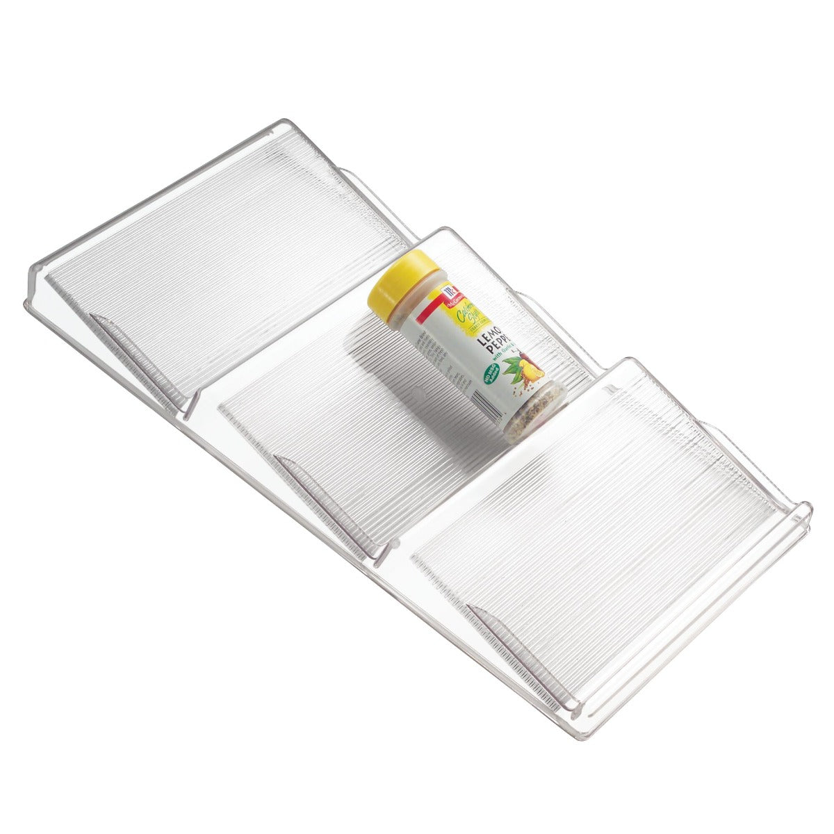 iDesign RPET Linus Drawer Spice Rack Clear