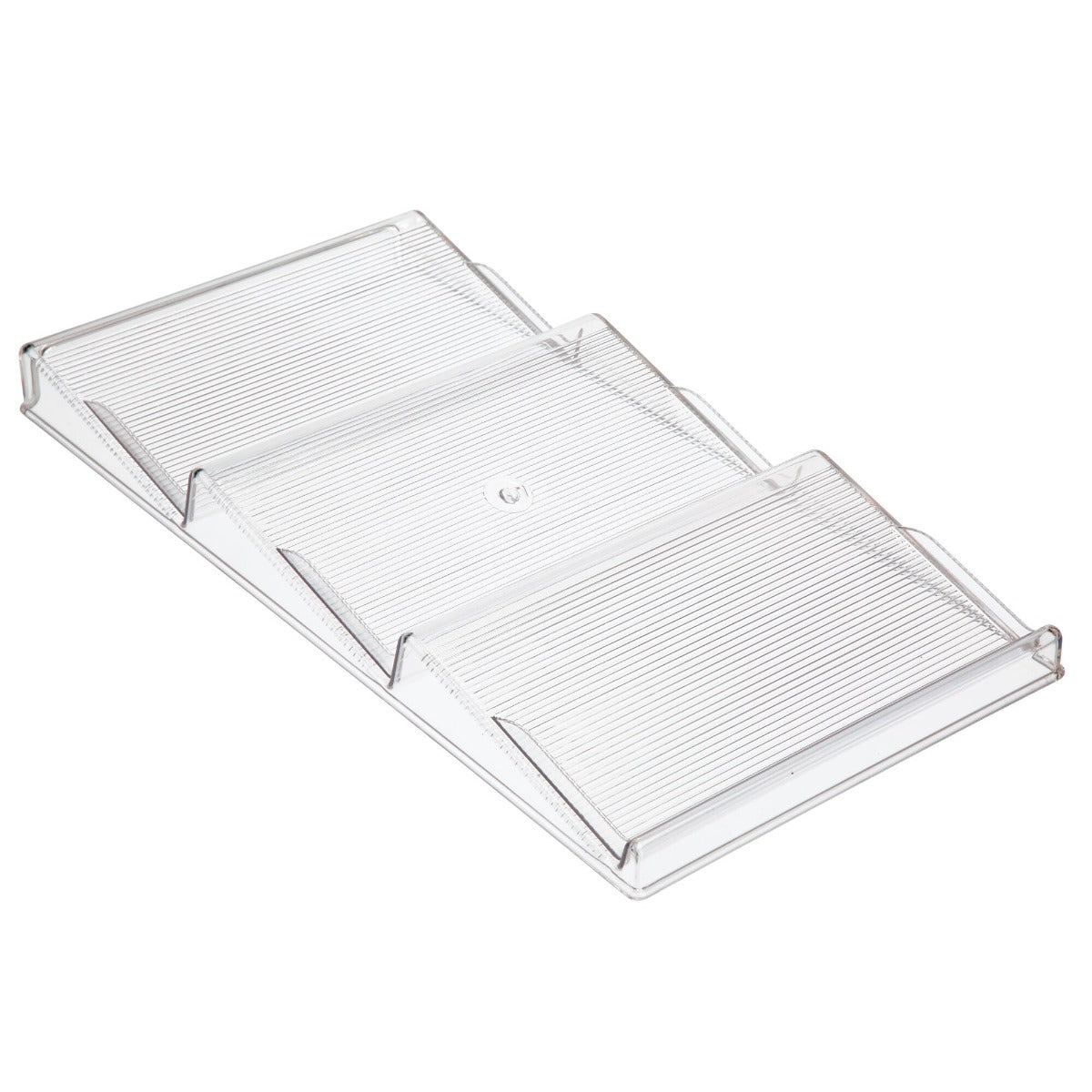 iDesign RPET Linus Drawer Spice Rack Clear