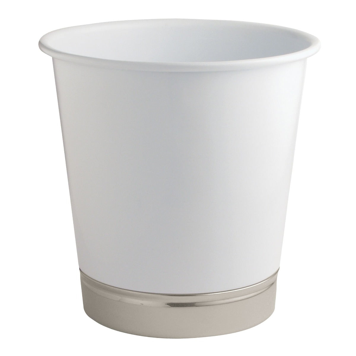 iDesign York Waste Can White