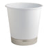 iDesign York Waste Can White