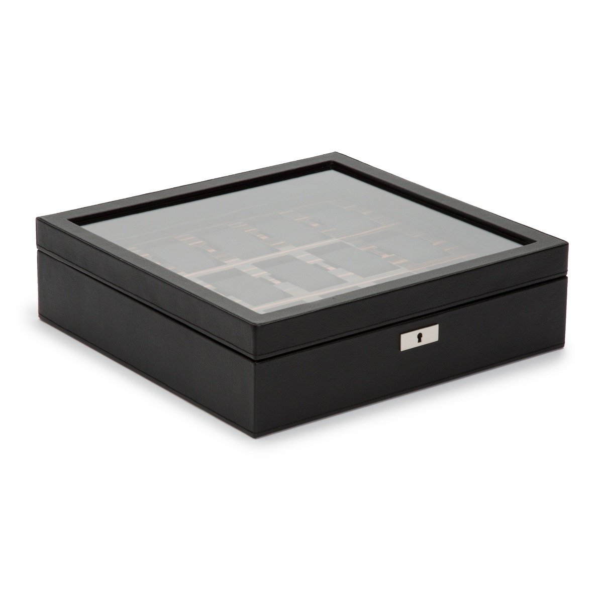 Wolf Roadster 15 PC Watch Box Black Ebony Macassar