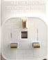 Terminator brand 3 Way UK Socket Multi Adaptor With Individual Switches With 2 Pin