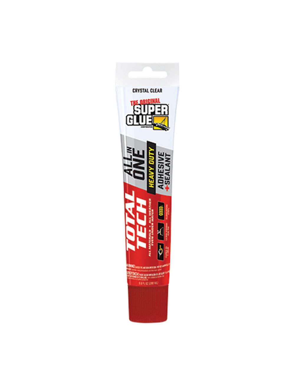 Super Glue All In One  Heavy Duty Adhesive Sealant 4.2oz Clear