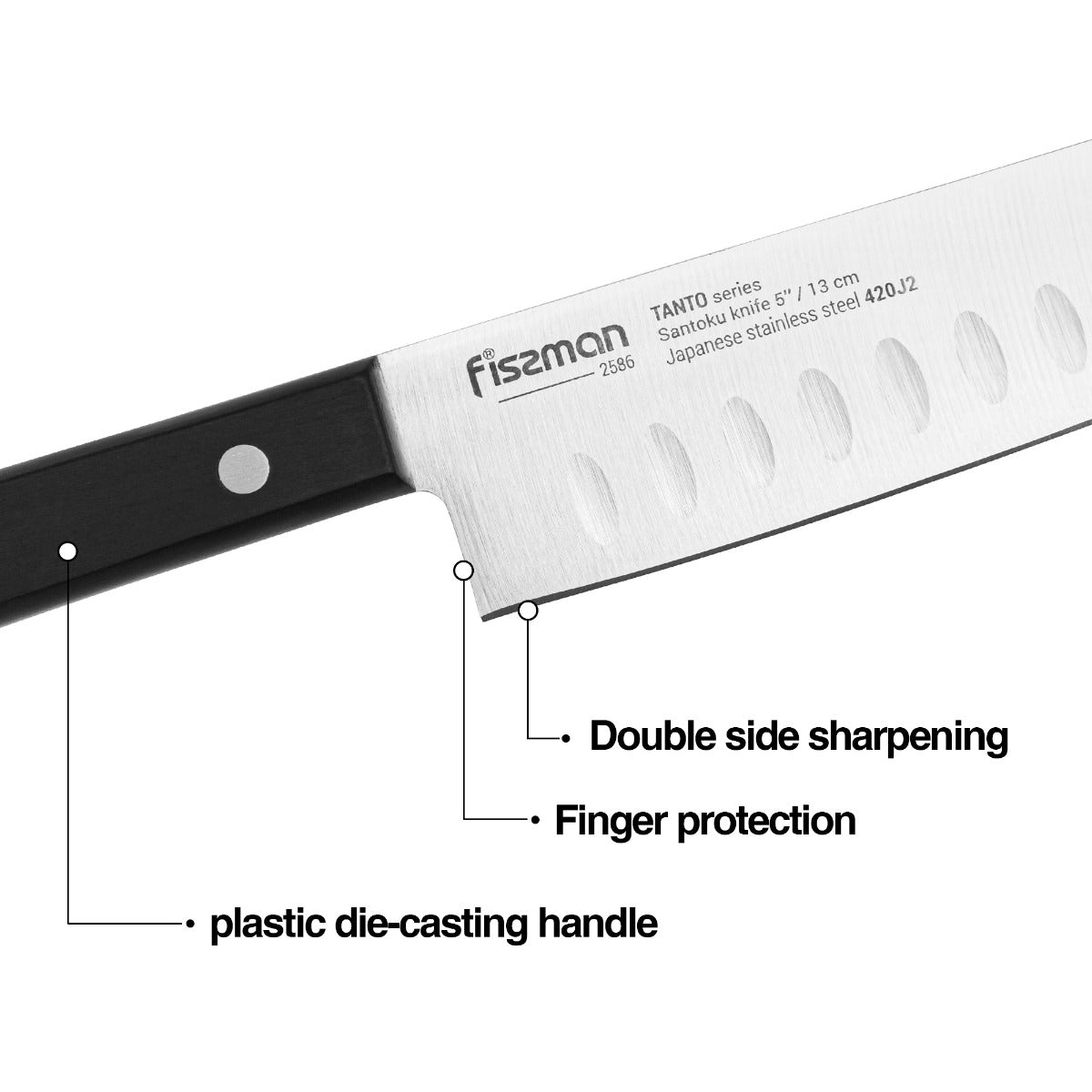 Fissman Santuko Knife 13 cm Tanto