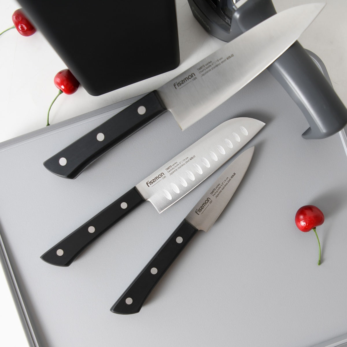 Fissman 3.5'' Paring Tanto 3Cr13 Steel