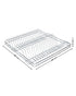 Tansel Double Rack Plate Pull Out Drawer with Slides L 348 x H 100 x W 500 mm