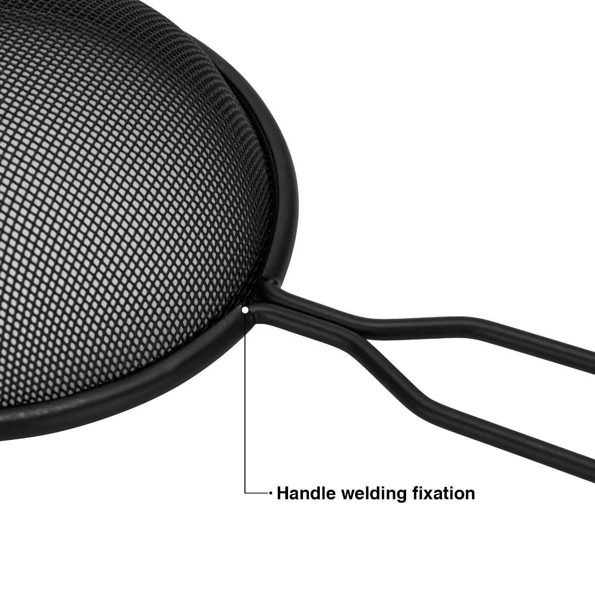 Fissman Fine Mesh Strainer 16 Cm With Handle Hang Hole