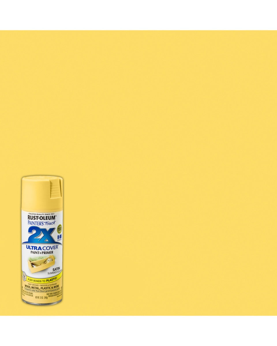 RustOleum PT 2X Ultra Cover Satin Summer Squash 12Oz