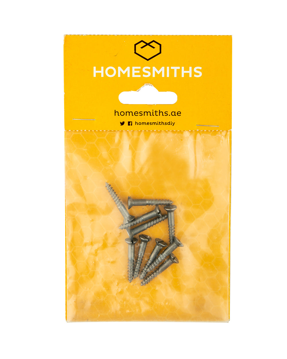 Homesmiths M.S Wood Screw 7mm x 1 inch