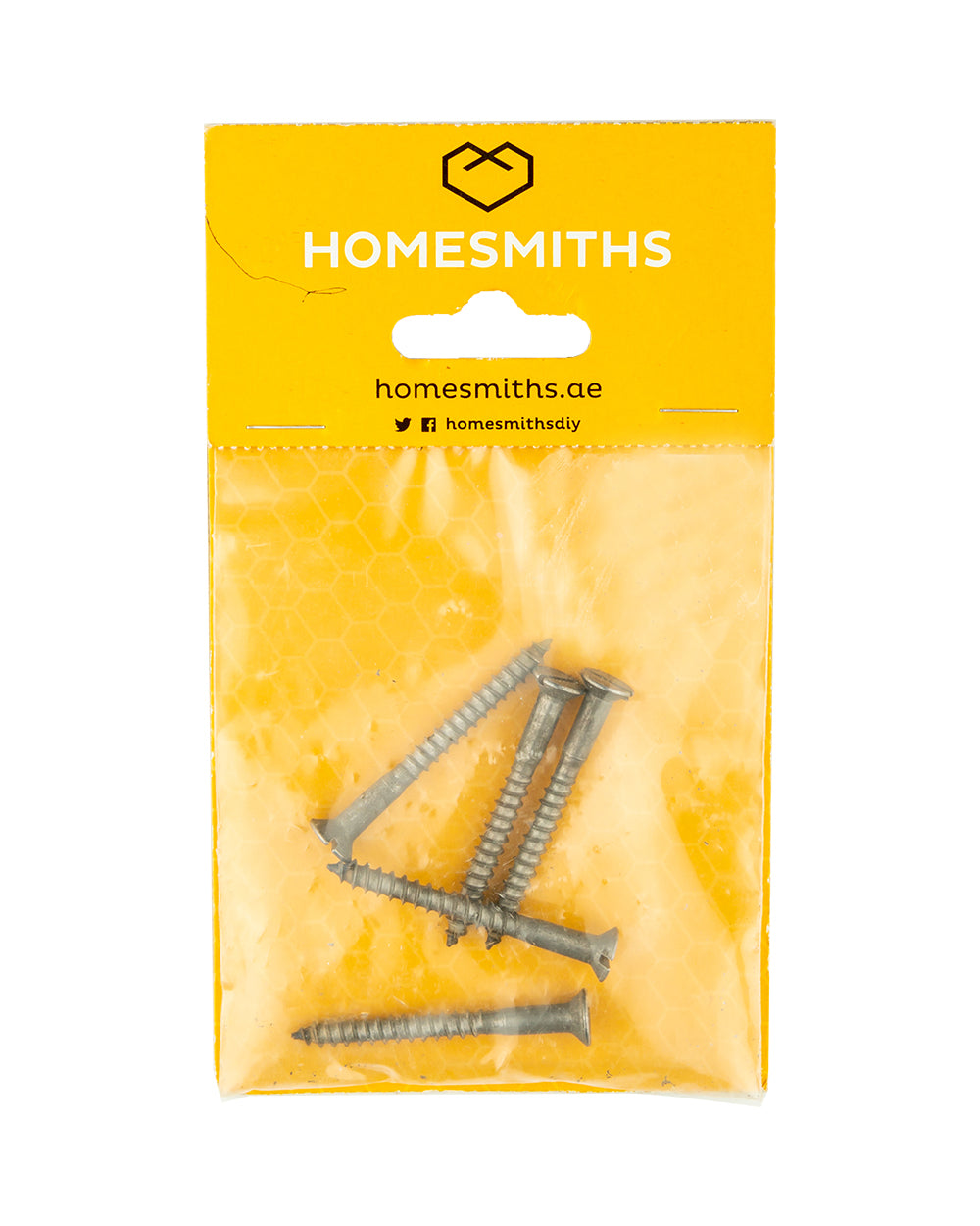 Homesmiths M.S Wood Screw 12mm x 4 inch