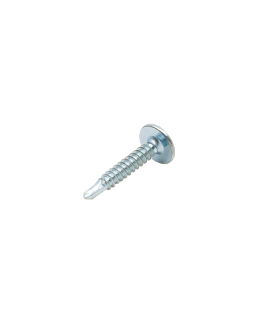 Homesmiths Channel Screw Wafer Head Zinc Plated 8mm x 1 inch