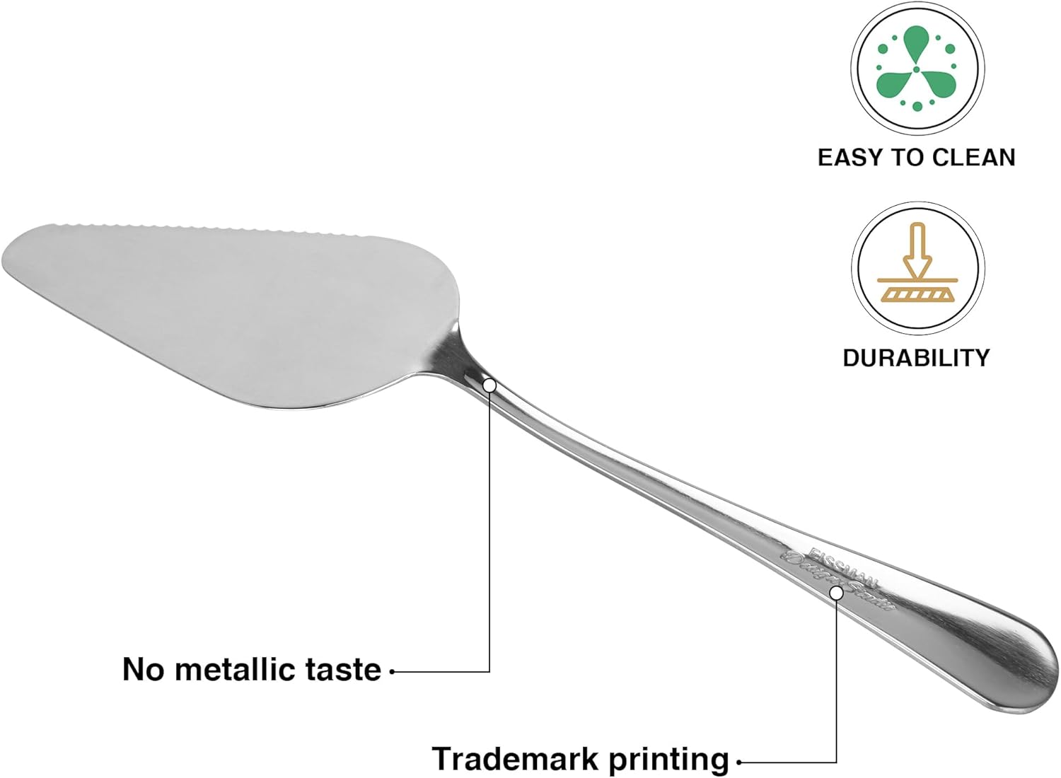 Fissman Flavia Cake server 25cm Stainless Steel 1 Piece
