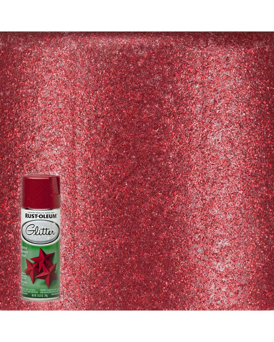 RustOleum Glitter Bright Red 10.25Oz