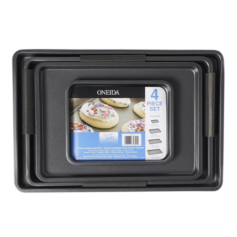 Oneida 4 Pieces Cookie Sheet Set 6mm Gauge