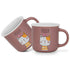Fissman 2 Piece Mugs 380ML Hello New Bone China