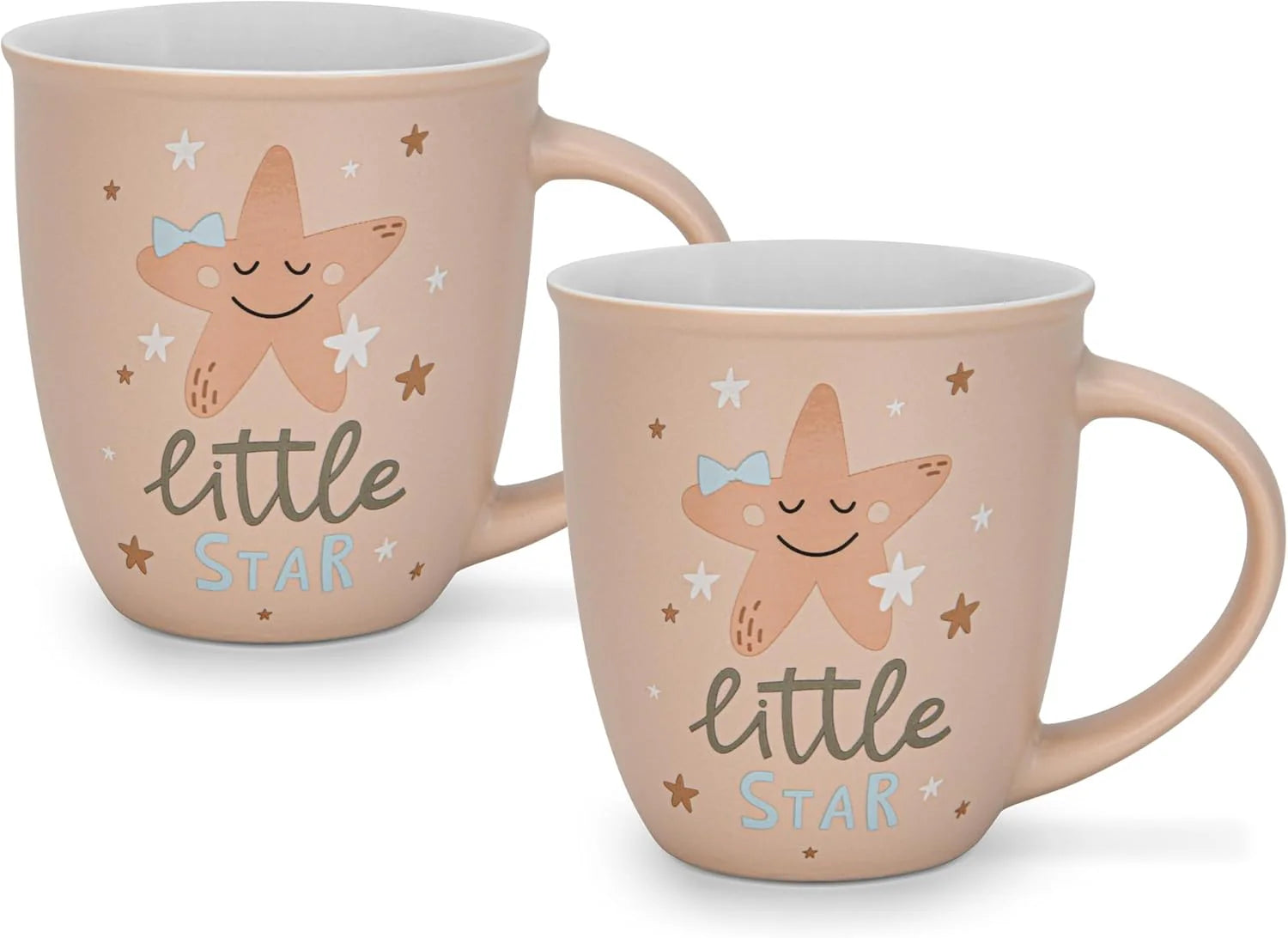 Fissman Set Of 2 Mugs 380 ML Little Star
