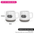 Fissman Set Of 2 Mugs 400 ML Happy Together