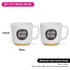 Fissman Set Of 2 Mugs 490 ML Smile Happy