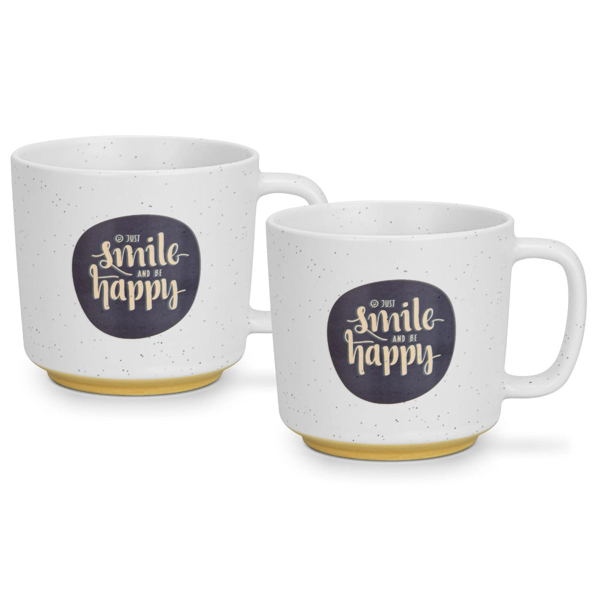Fissman Set Of 2 Mugs 490 ML Smile Happy