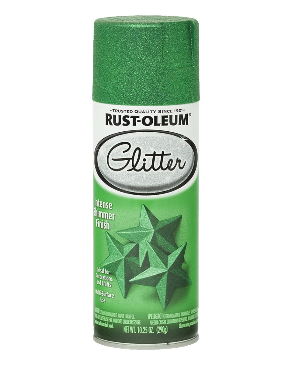 RustOleum Glitter Kelly Green 10.25Oz