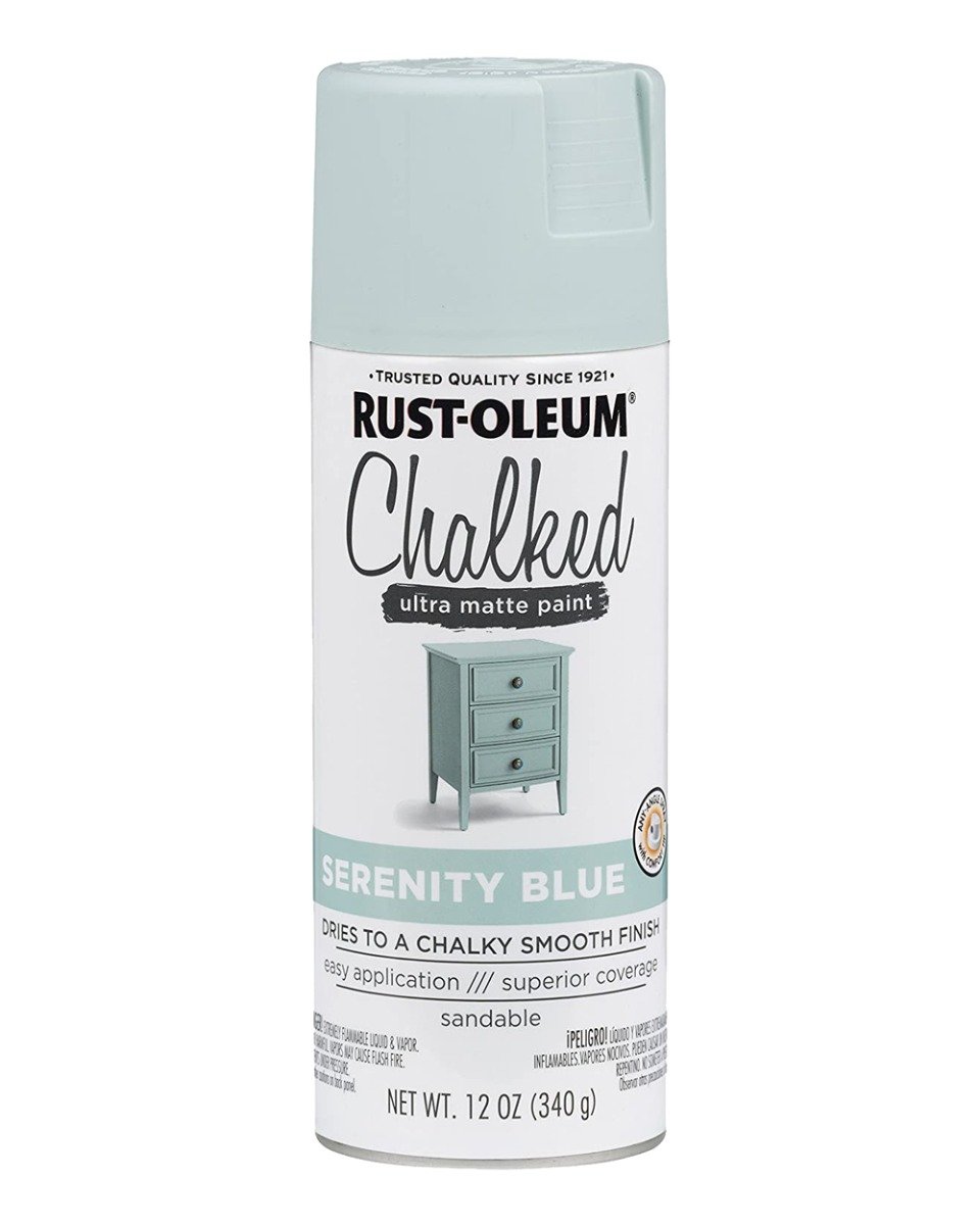 RustOeum 12Oz Serenity Blue Chalk Spray