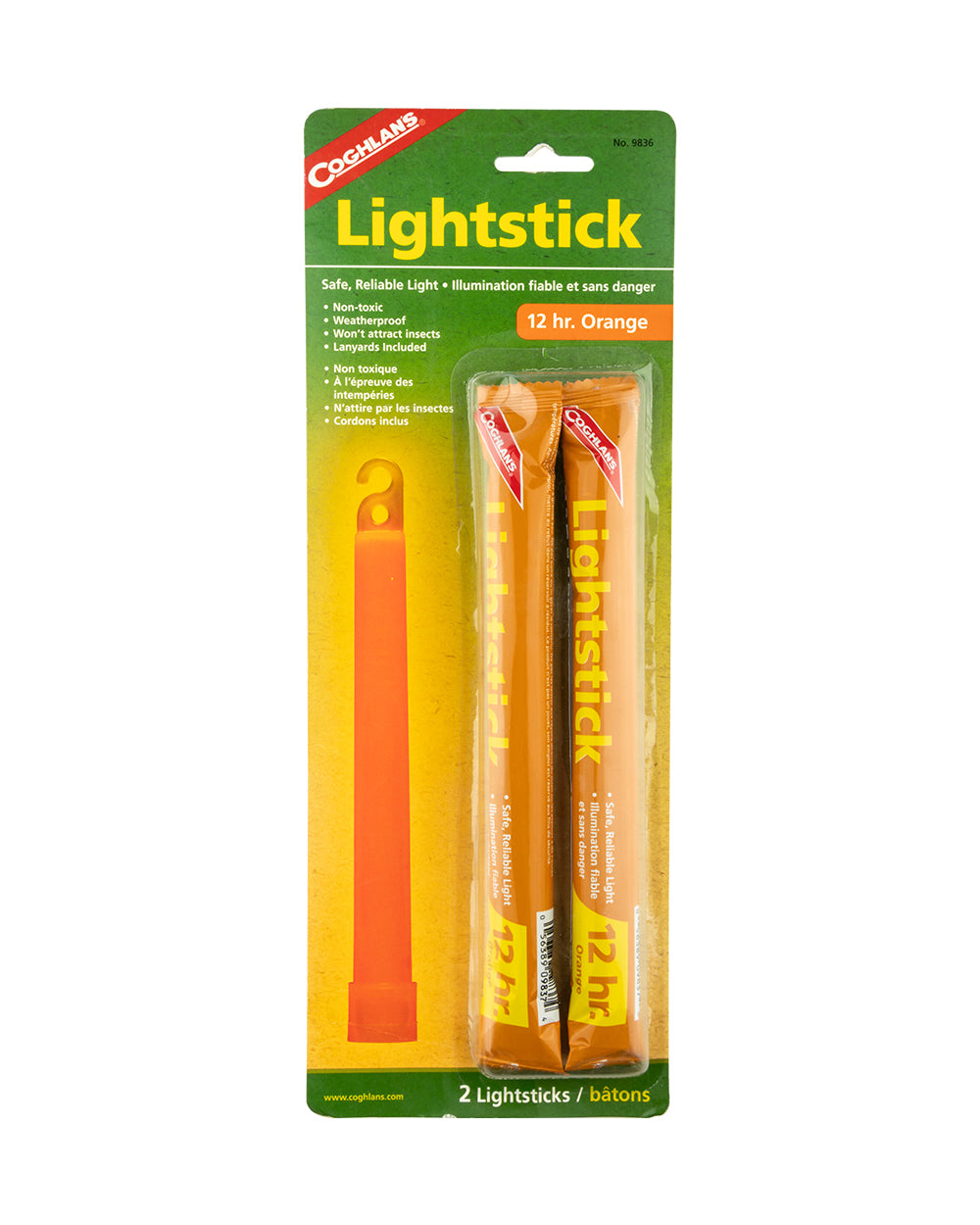 Coghlans Lightsticks - Orange - pack Of 2