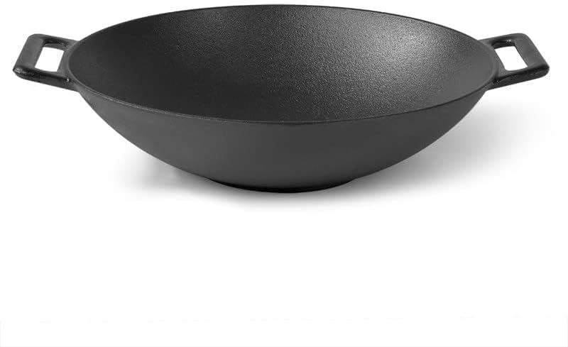 Fissman Wok 30.6 x 8cm / 3.1L Cast Iron