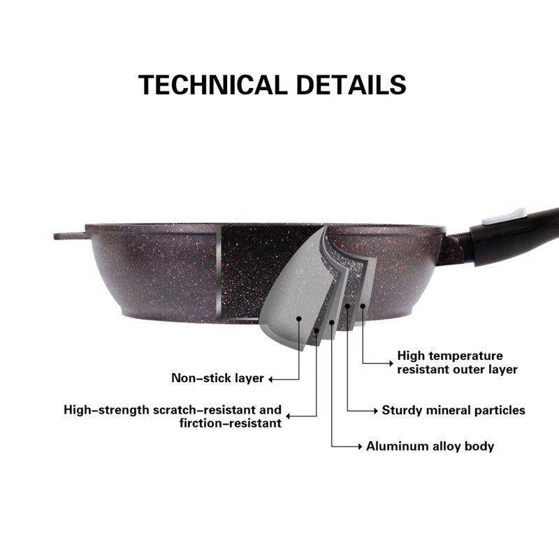Fissman Deep frying pan Rebusto 28 x 7.4 cm