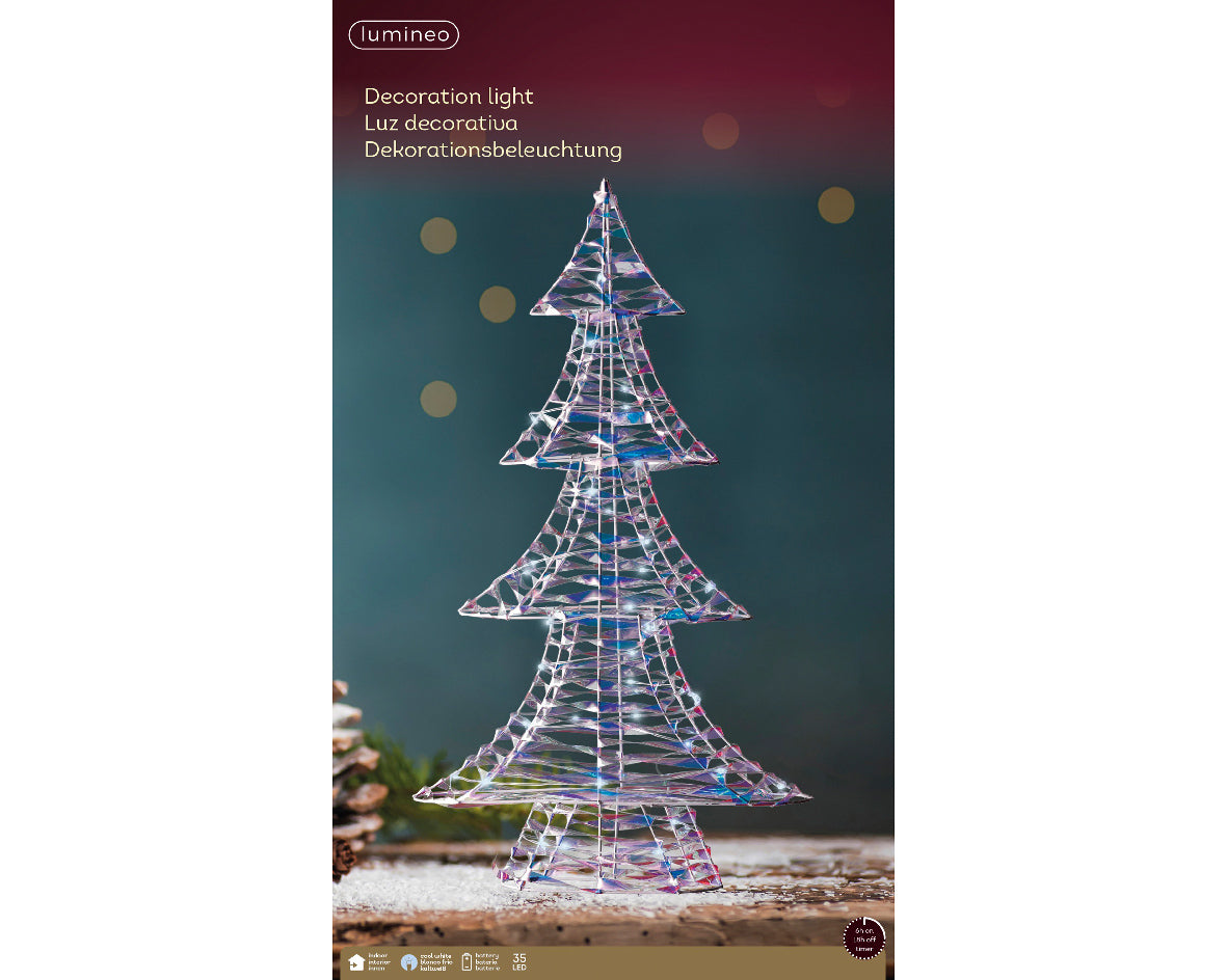 Homesmiths Micro LED Tree Pet Steady Cool White 60cm