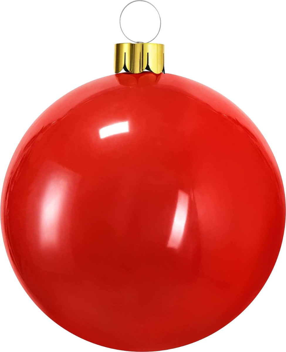 Homesmiths Xmas Ball Inflatable Dia 45cm Red